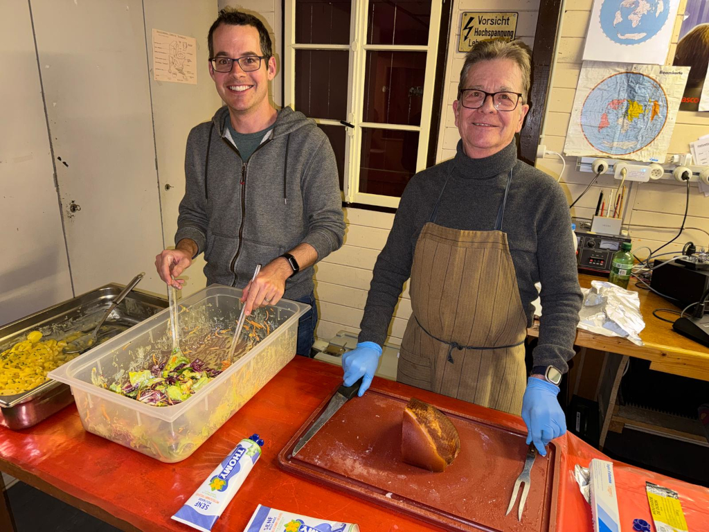 David HB9ERZ und Armin HB9SNW David HB9ERZ und Armin HB9SNW